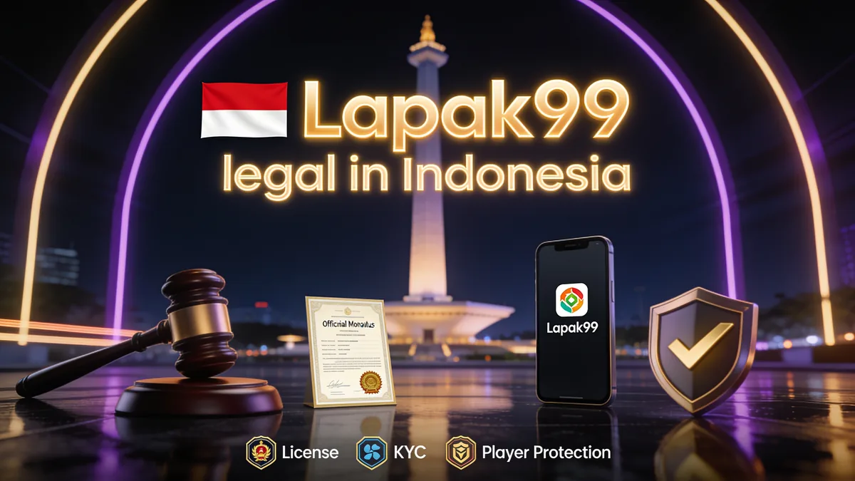 Apakah lapak99 legal dan aman di Indonesia?: panduan lapak99 untuk pemain di Indonesia